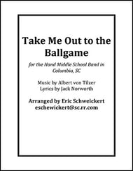 Take Me Out to the Ballgame Concert Band sheet music cover Thumbnail